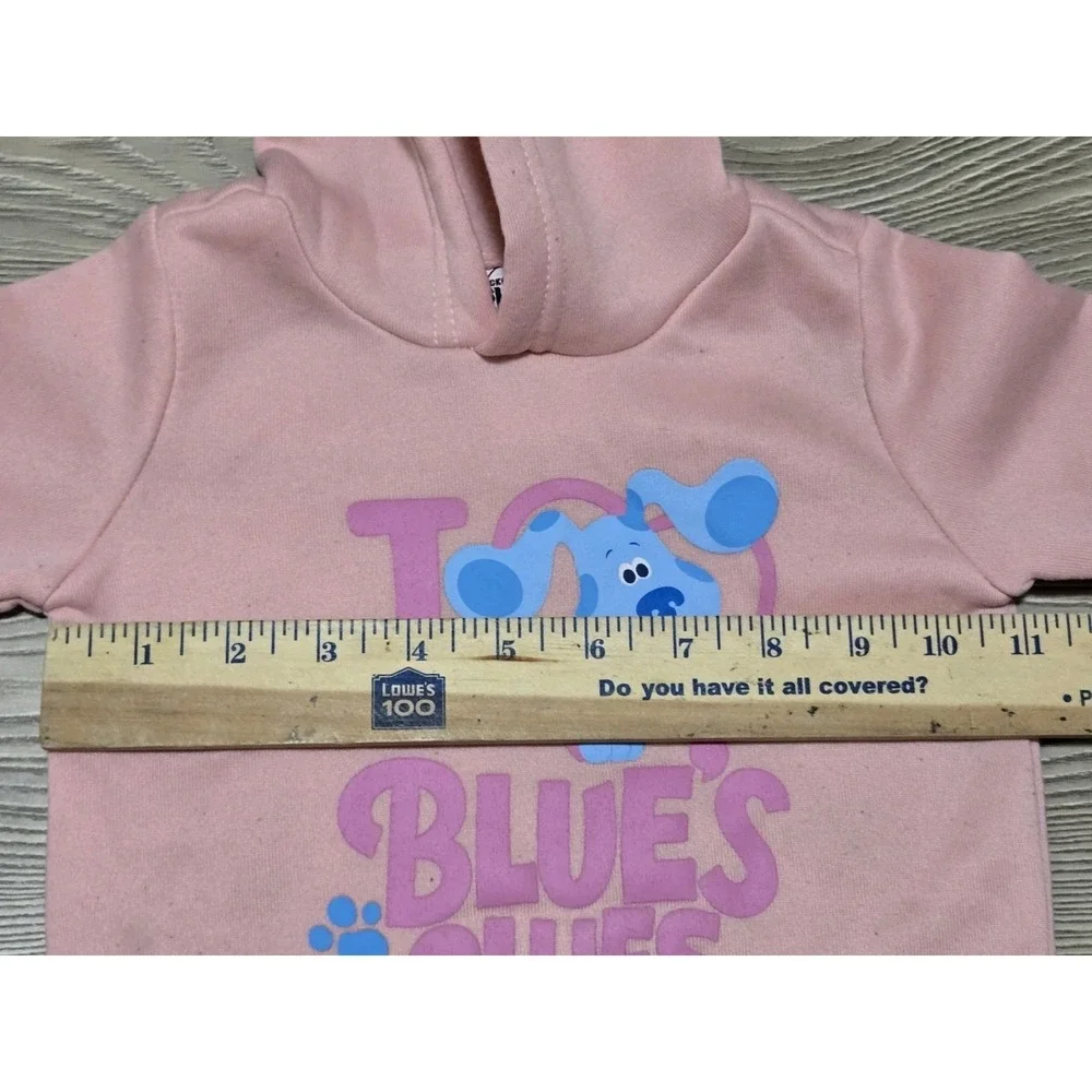 Nickelodeon Blue's Clues Hoodie Pink 2020 Size 12‎ Months Baby Pullover Jacket